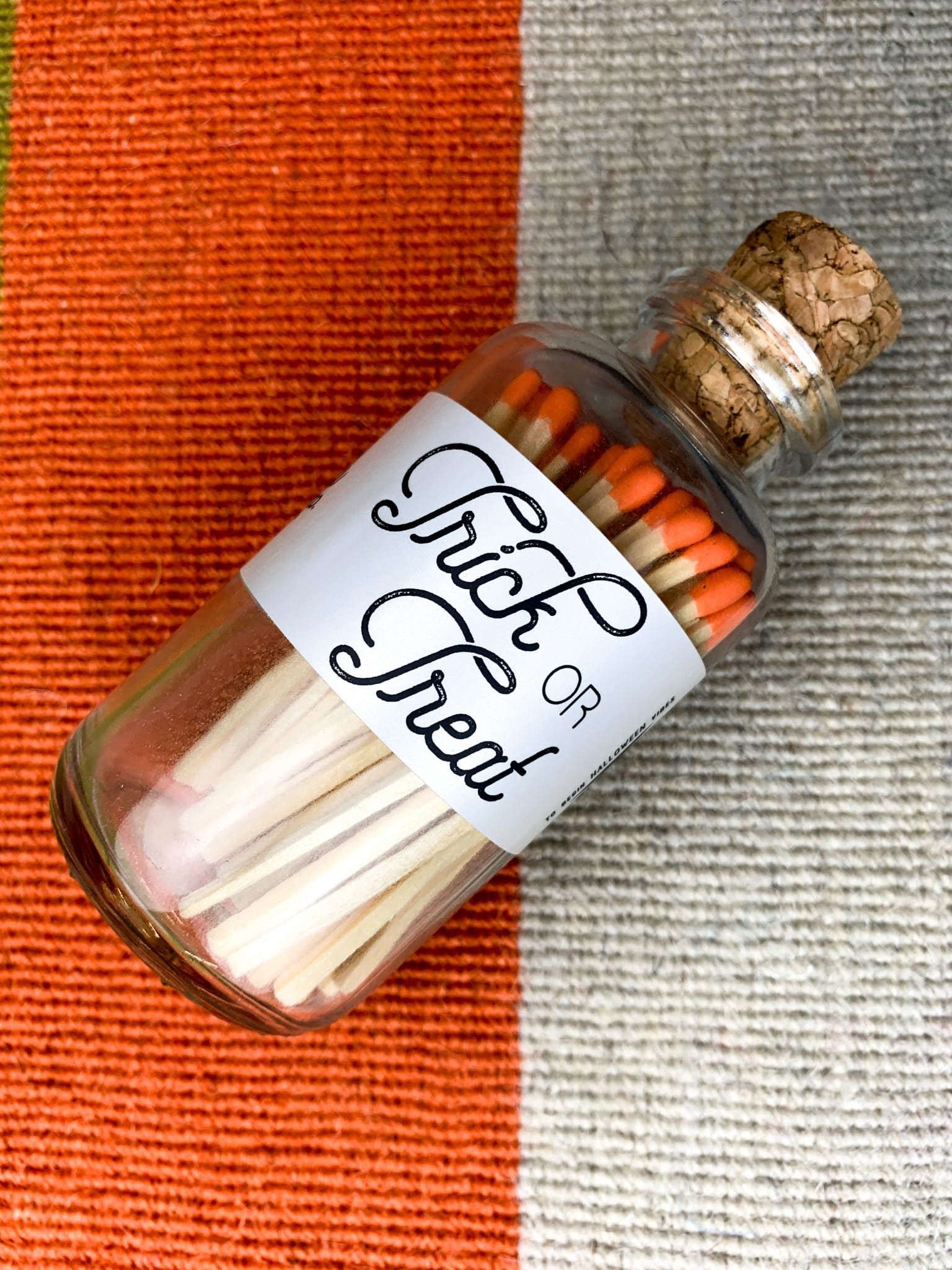 Apothecary Vintage Halloween Trick or Treat Matches Made Market Co.