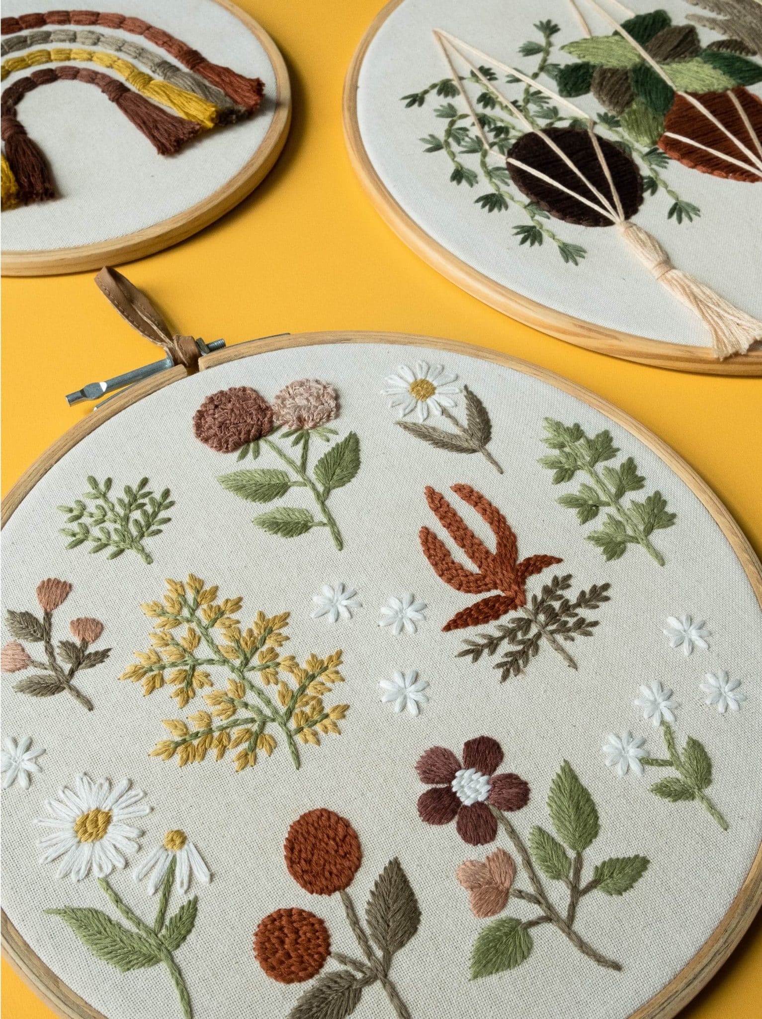 Boho Embroidery Set