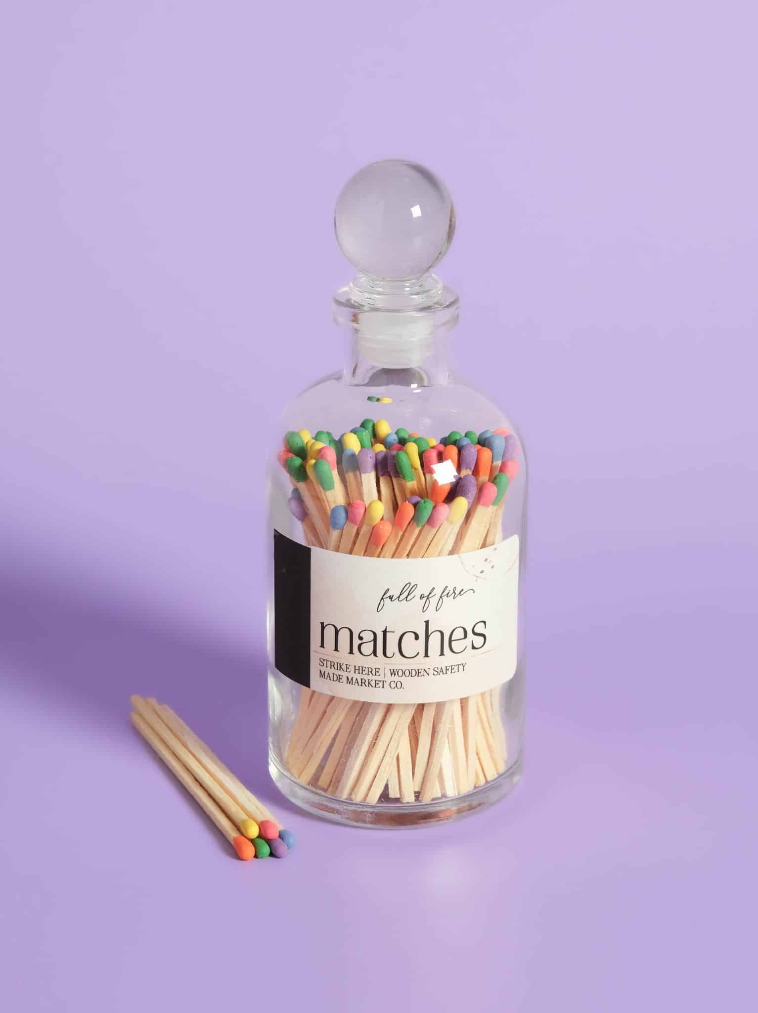 Matches - Full Of Fire Colorful Mix by Made Market Co. – The Handmade  Showroom