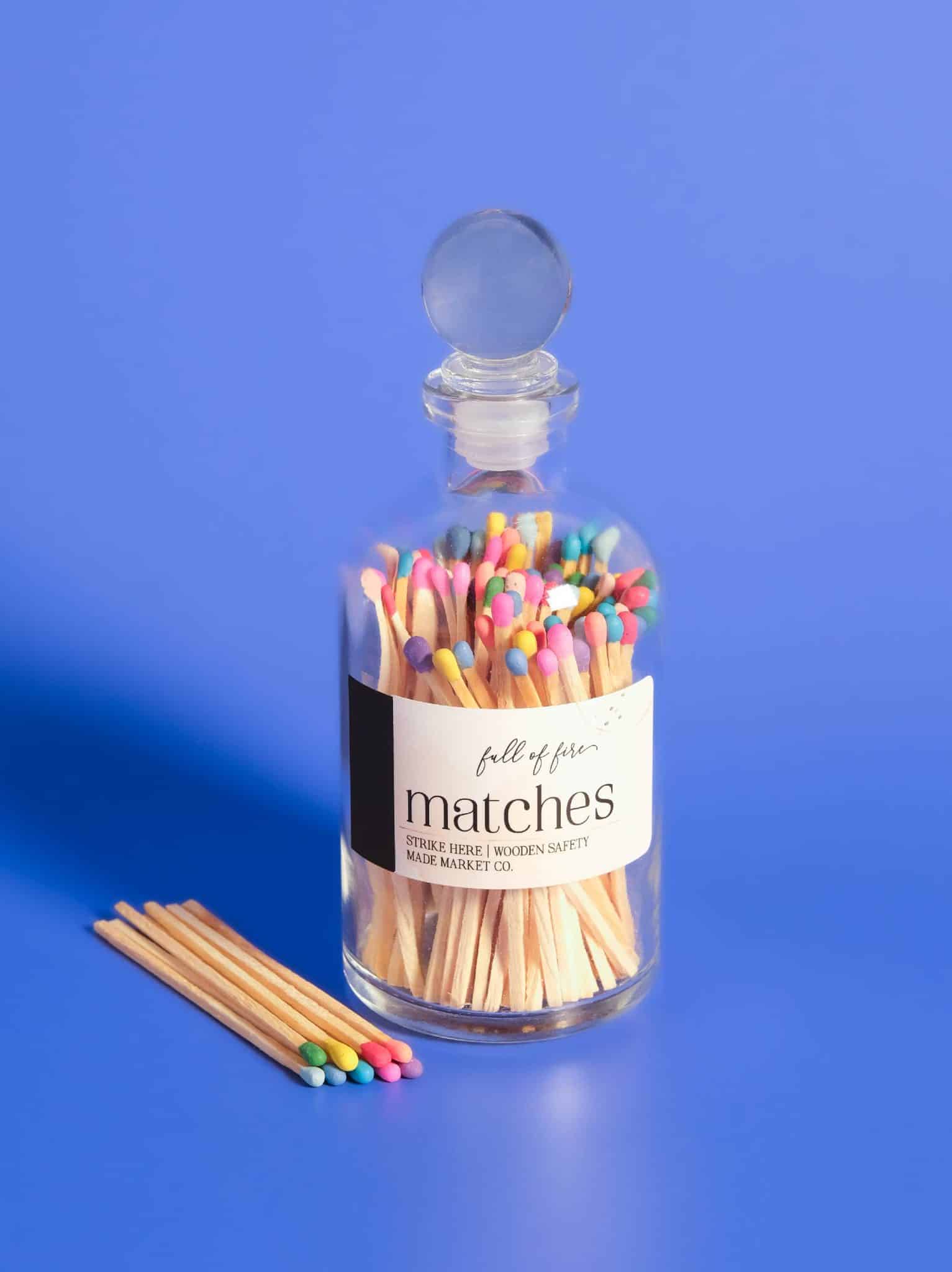 Matches - Full Of Fire Colorful Mix by Made Market Co. – The Handmade  Showroom