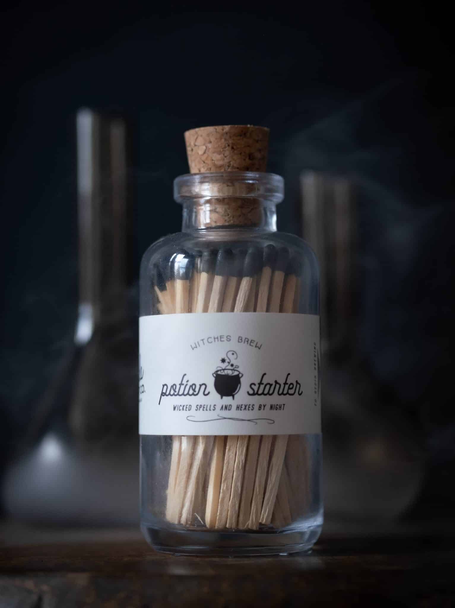 Warm Abode - Large Glass Colored Matches