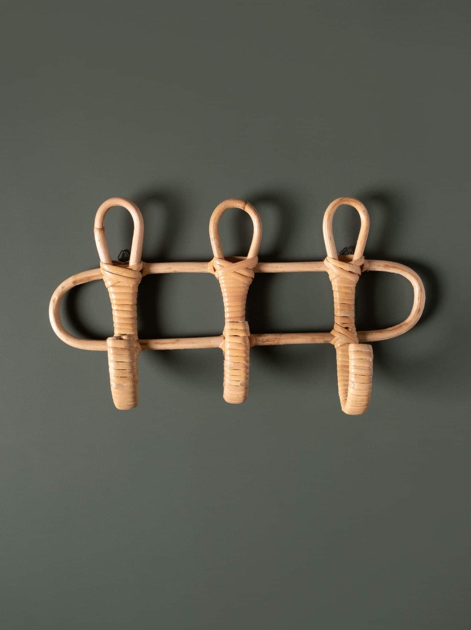 Rattan Wall Hanging Hooks - Made Market Co.