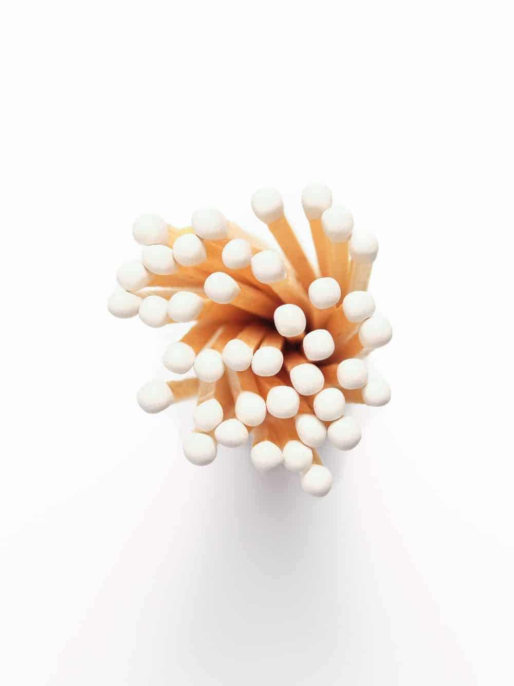 Apothecary Vintage Fireplace White Matches - Made Market Co.