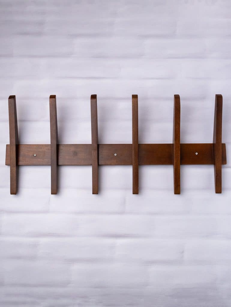 Wood Hanging Wall Rack Large - Made Market Co.