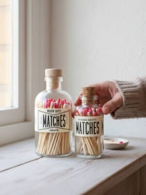 Mini Apothecary Valentine's Matches