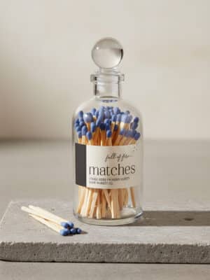 Full of Fire Blue Matches