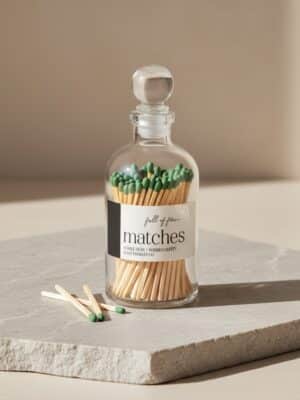 Full of Fire Green Matches