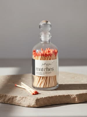 Full of Fire Orange Matches