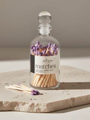 Full of Fire Purple Matches