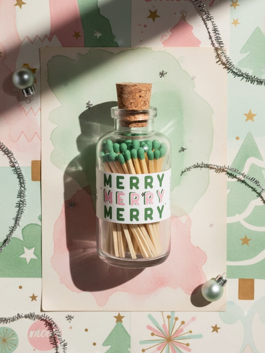 made-market-co-christmas-merry-green-tip-matches-mini-vintage-apothecary (1)