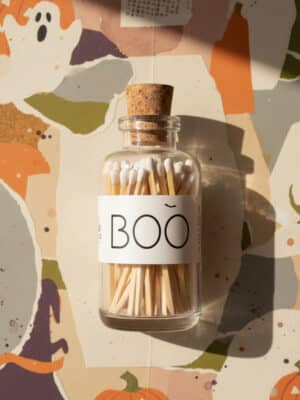 Mini Apothecary Halloween "BOO" Matches
