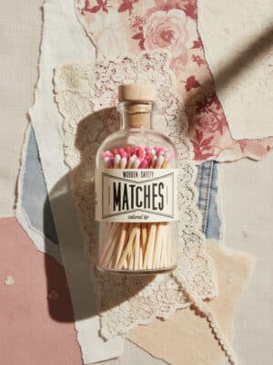 Vintage Apothecary Valentine's Matches